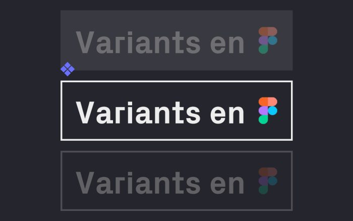 Variants en Figma - Tutorial y qué son