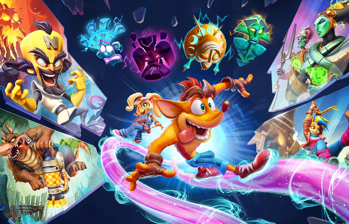 Crash Bandicoot 4 cómo los videojuegos te enseñan UI/UX