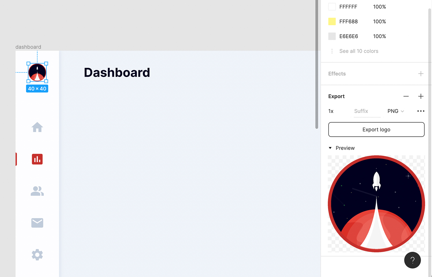 Exportar asset con Figma: manual