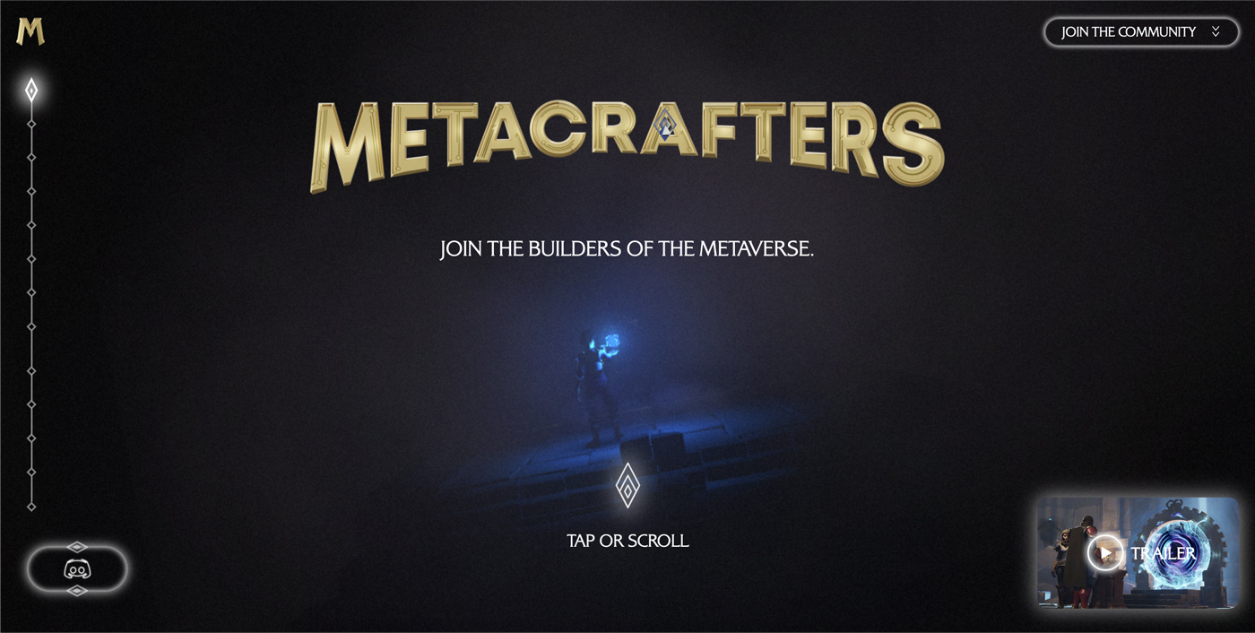 Ejemplo de la Web 3.0: Metacrafters